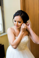 Bride Getting Ready